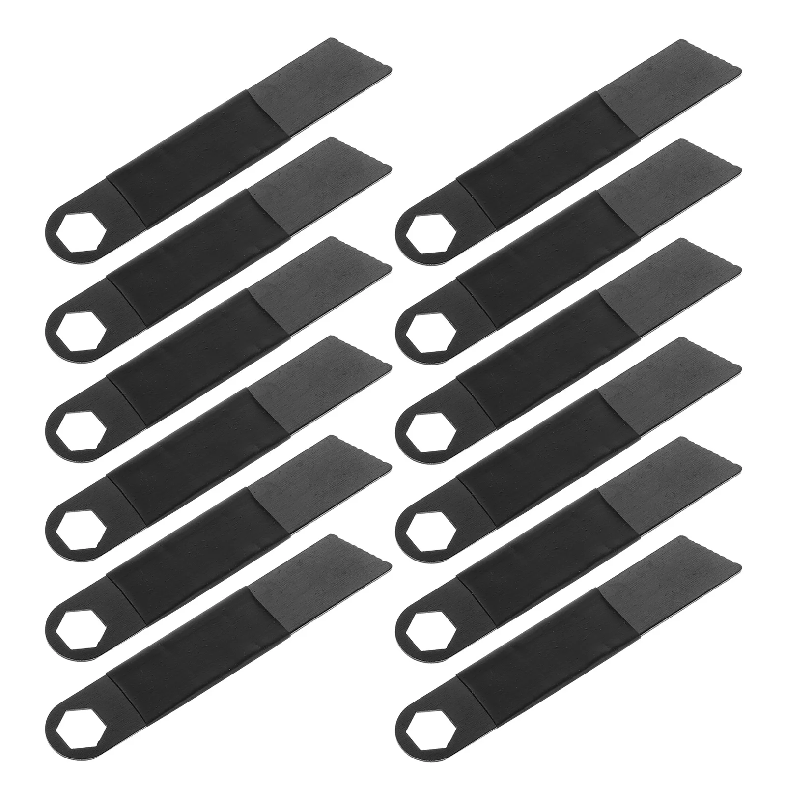 12 Uds. De engranaje de arranque de fuego, raspador de fuego de acero inoxidable, herramienta de atacante de pedernal para exteriores, Camping, senderismo, supervivencia, uso de emergencia