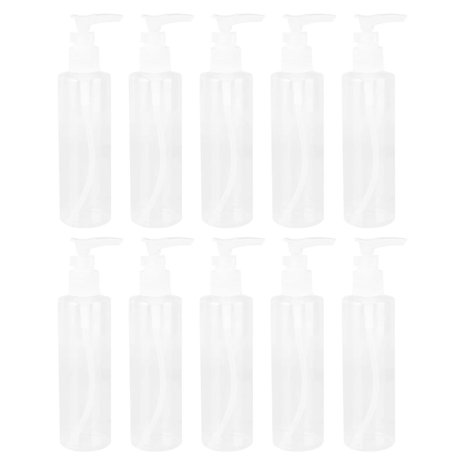 

10 Pcs Liquid Soap Container Dispensers Lotion Essential Oil Pump Bottles Empty