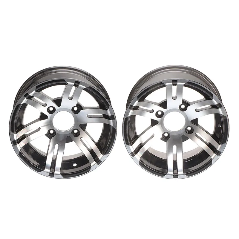 ATV Parts 12 Inch Aluminum Alloy Front and Rear Rims Wheels Suitable for Four-wheel Kart UTV All-terrain Vehicle 12-inch Tires