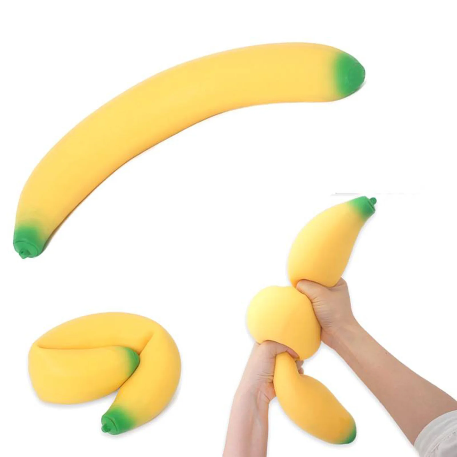 

Soft Foam Desk Accessory Jumbo 17.72 Inch Stretchy Slow Rising Toy Lightweight Realistic for Children Kids and Professionals