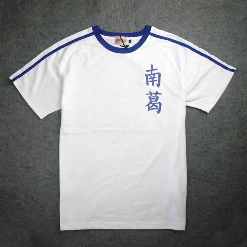 Boys Girls Anime Captain Tsubasa Cosplay Tshirt Nankatsu Football Team 10 Ozora Tsubasa Cosplay Top Sportwear Uniform Teen 2-12T