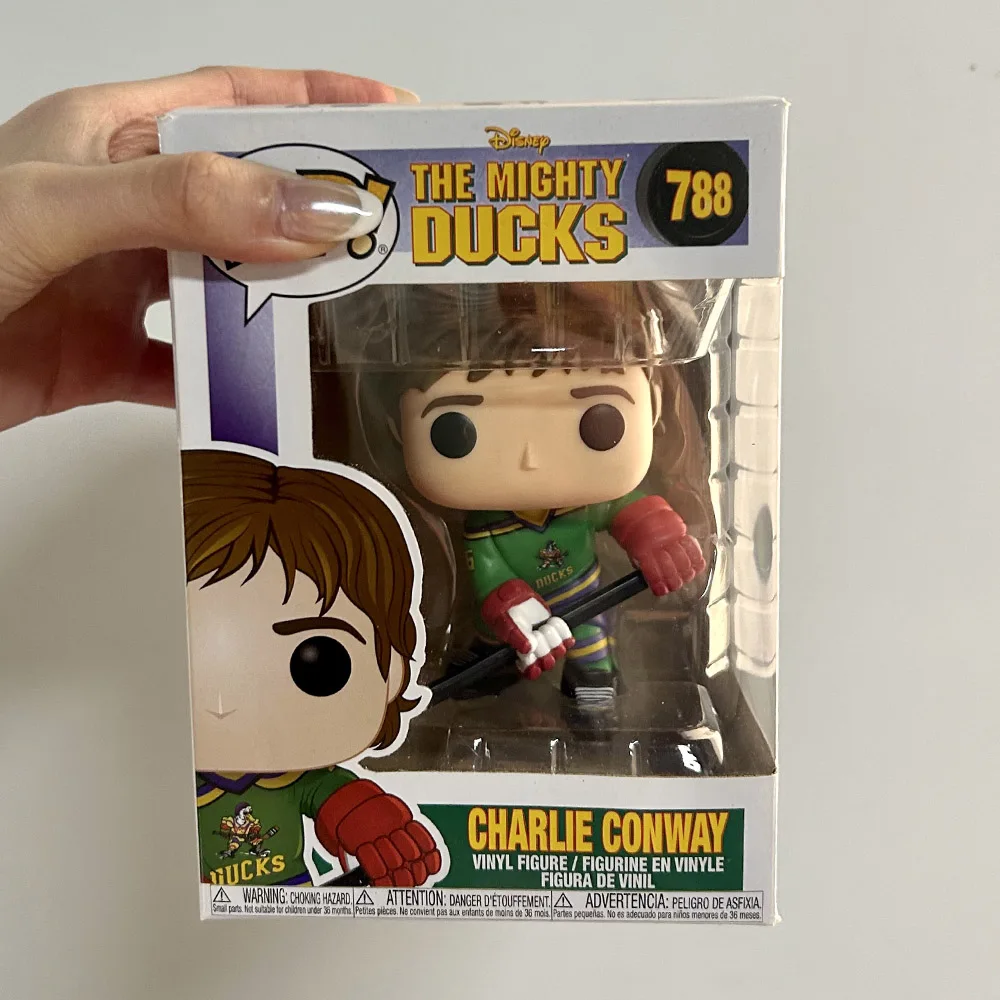 Disney Los Poderosos Ducks Funko Pop! Charlie Conway # 788 Figuras de Vinilo Coleccionables, Muñecos Decorativos para el Hogar, Regalos