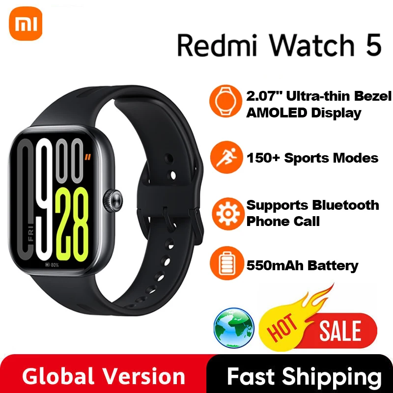 Xiaomi Redmi Watch 5, глобальная версия,