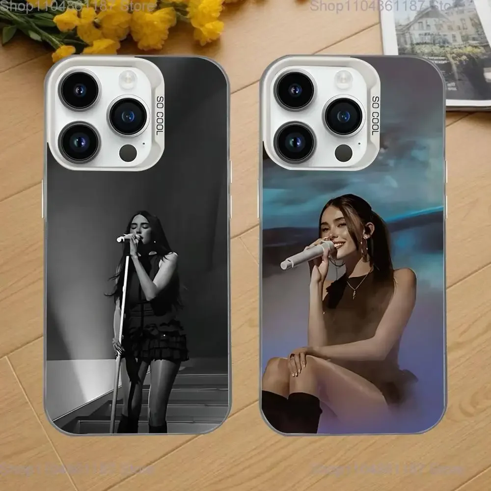 

Madison Beer Singer Phone Case For iPhone 16,15,14,13,12,11,Mini,Pro,SE,MAX White Matte Shockproof Cover
