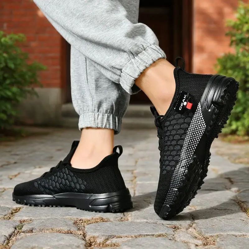 

Men's mesh breathable fashion running shoes soft and comfortable men's shoes sports shoes lightweight daily casual men's shoes