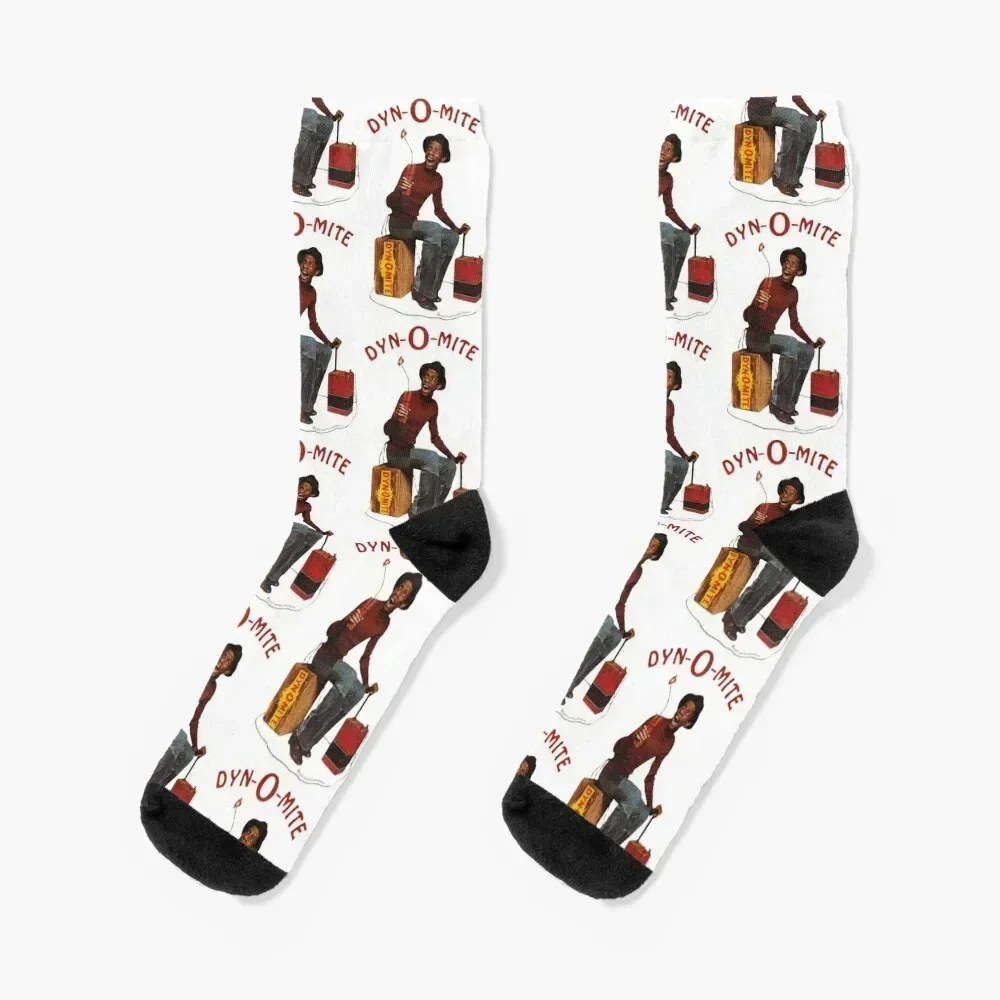 

DYN-O-MITE Socks sports stockings retro basketball compression Male Socks Women's