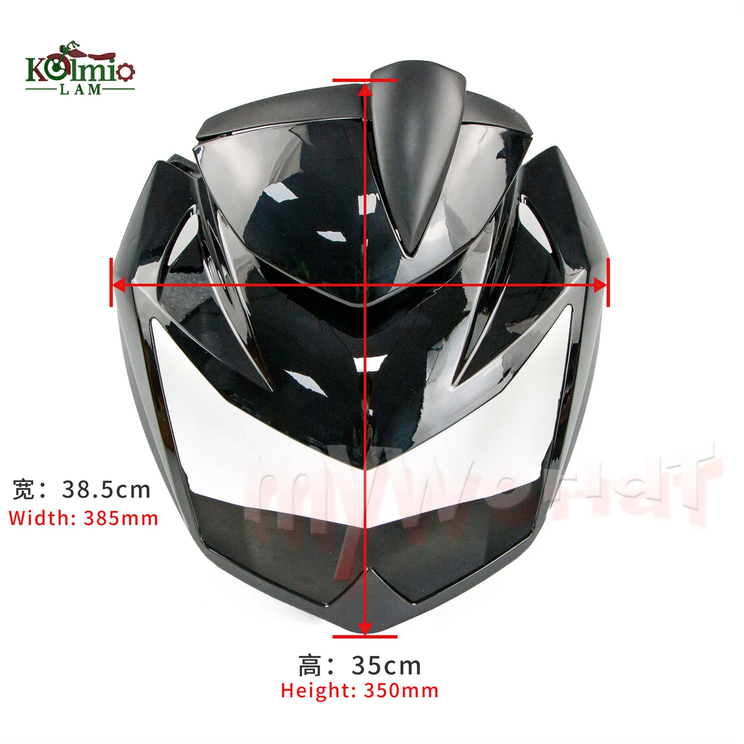 Passend für Kawasaki Z750 2007 - 2012 Motorradzubehör Obere Frontkopf- und Halsabdeckung Scheinwerferverkleidung Z 750 2008 2009 – Detail 5