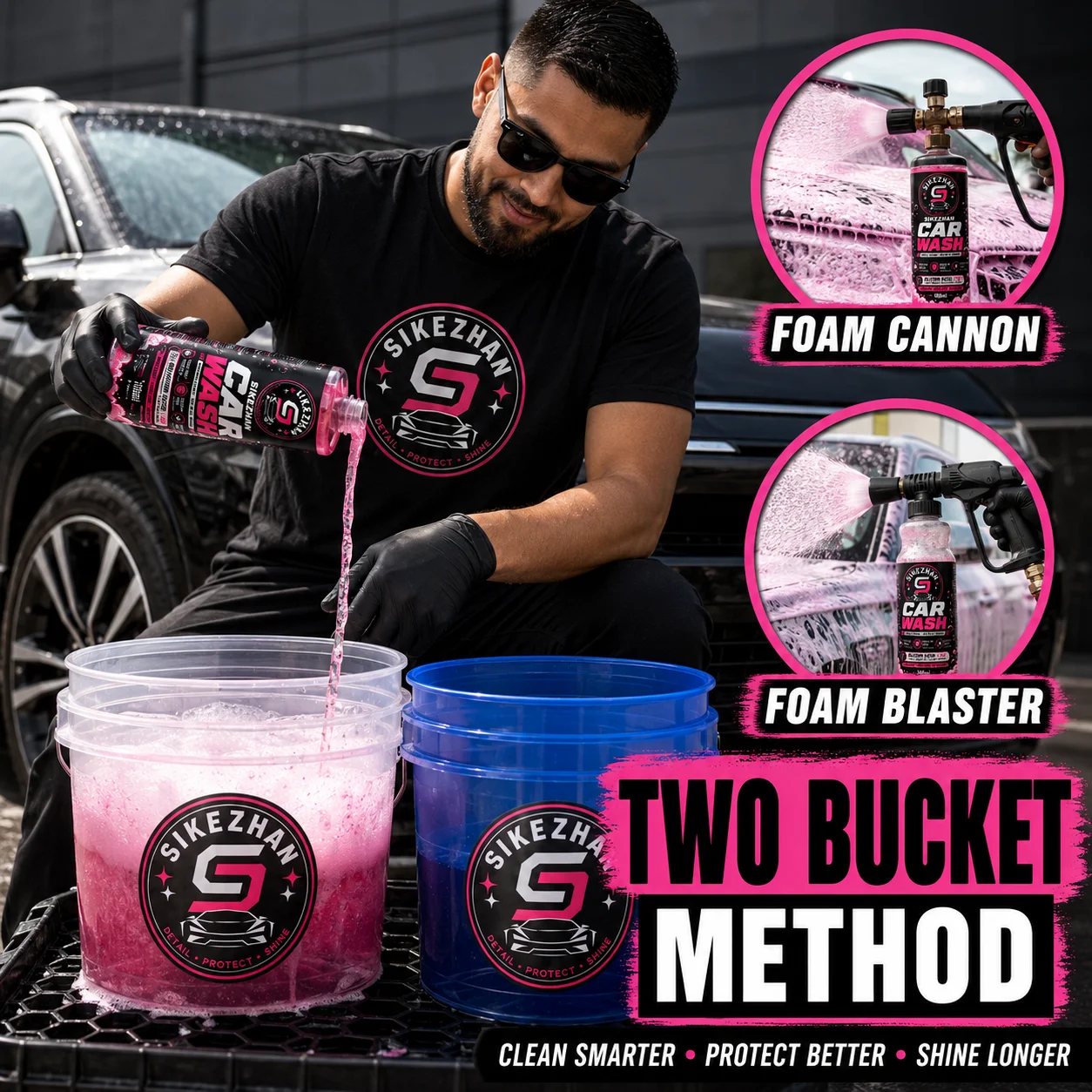 100ml 1:100 Skoncentrowane sup – Foam Cannon Car Wash recenzja i cena