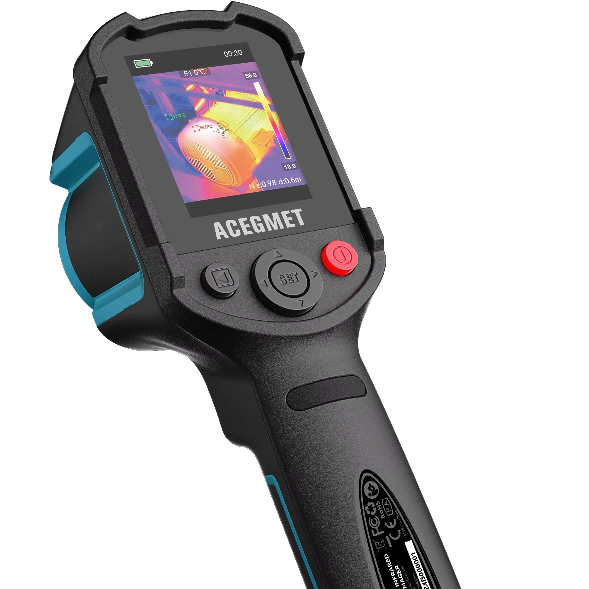 

TR10 Thermal Imager With Powerful Rechargeable Battery Cable To Any PC In Real-time Thermal