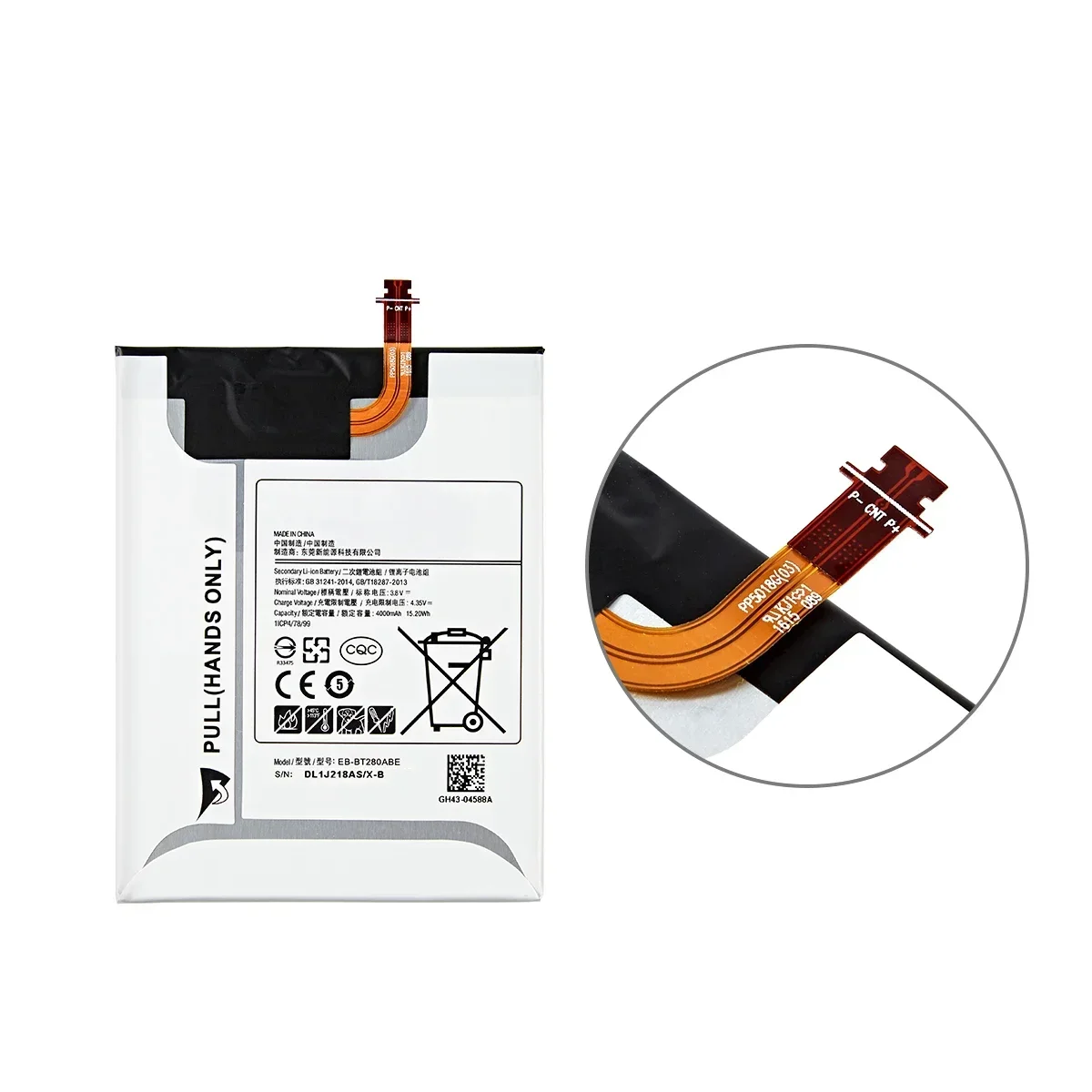 Brand New Tablet EB-BT280ABE 4000mAh Battery For Samsung Galaxy Tab A 7.0 SM-T280 T280 T285 Tablet Battery