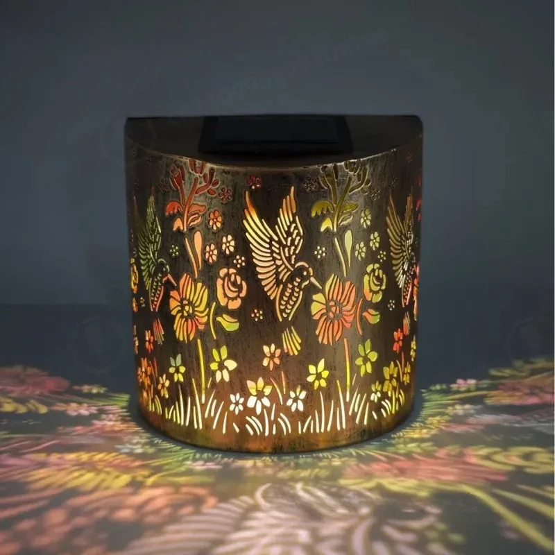 Solar Outdoor Wall Lamp Household Balcony Garden Layout Courtyard Wall Ambient Light Outdoor Waterproof Wall Washer