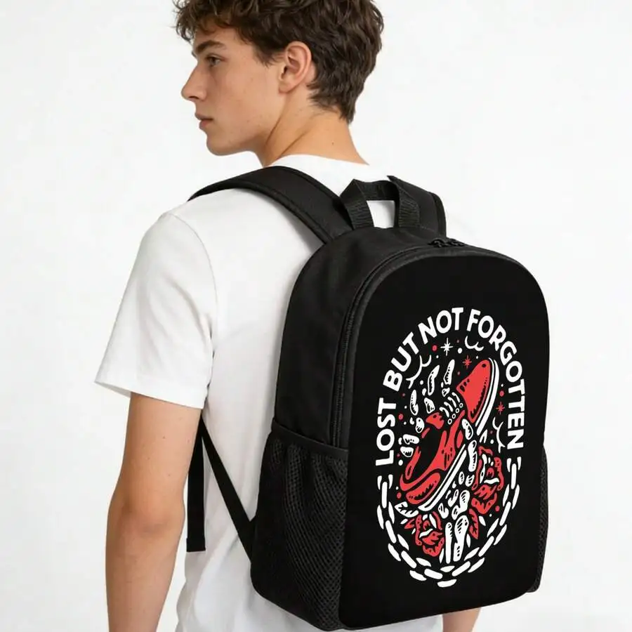 

Fashion Graphic Print Backpack Double Shoulder Lightweight Laptop Compartment Large Capacity Casual Adult Backpack