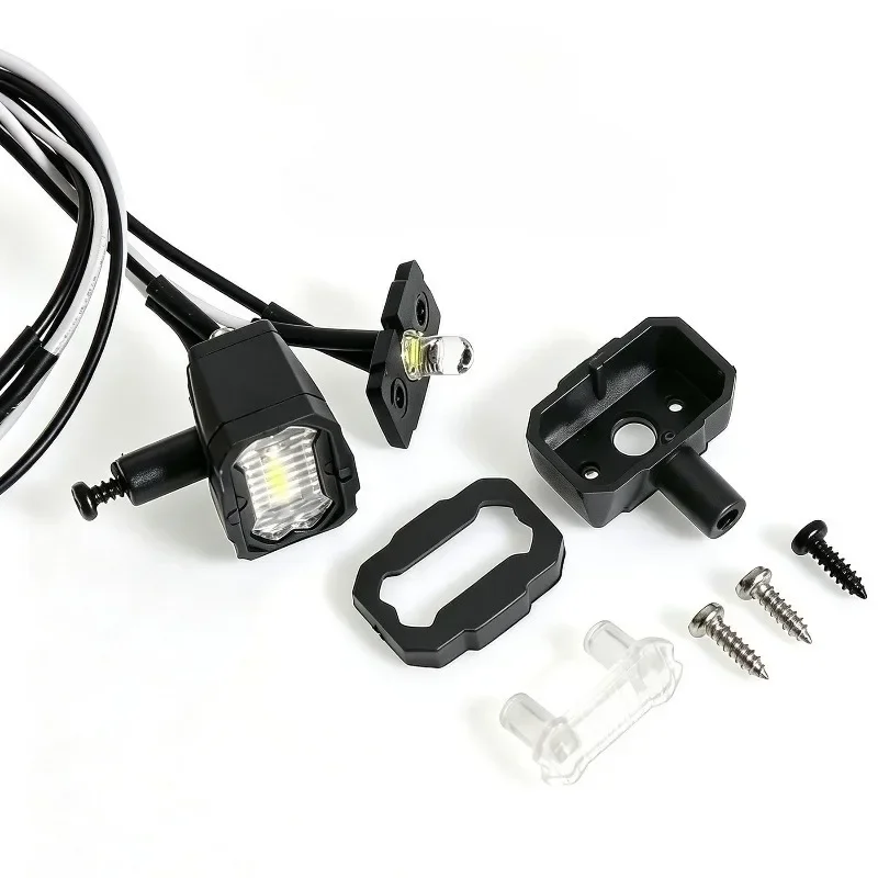 RC Bright LED Spotlight Headlight, 1/7 1/10 1/8 RC Crawler Roof Light For Trxs  MK07  Upgrade Part