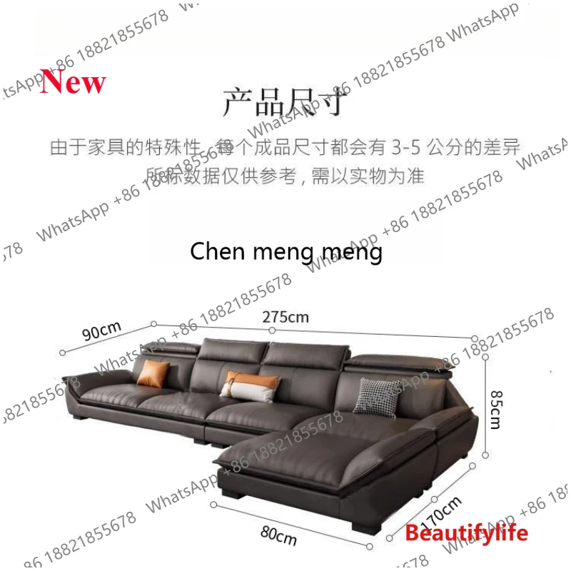 a55 Luxury Living Room Sofa Elegant Modern Designer Large Sofas Relaxing Armrest Ensembles De Meubles De Jardin Home Furniture