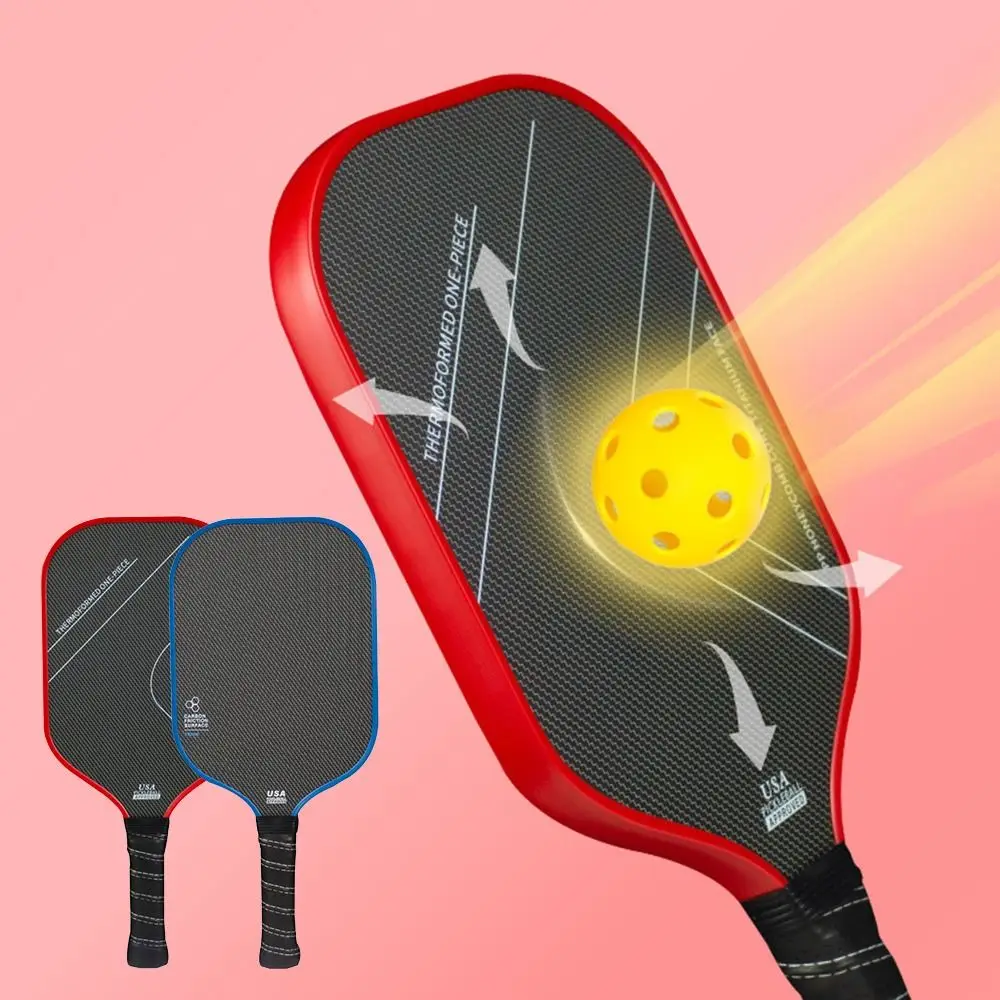 

T700 Ракетки для пиклбола с матовой поверхностью из углеродного волокна Нескользящая ручка Схвалено USAPA Весло для пиклбола