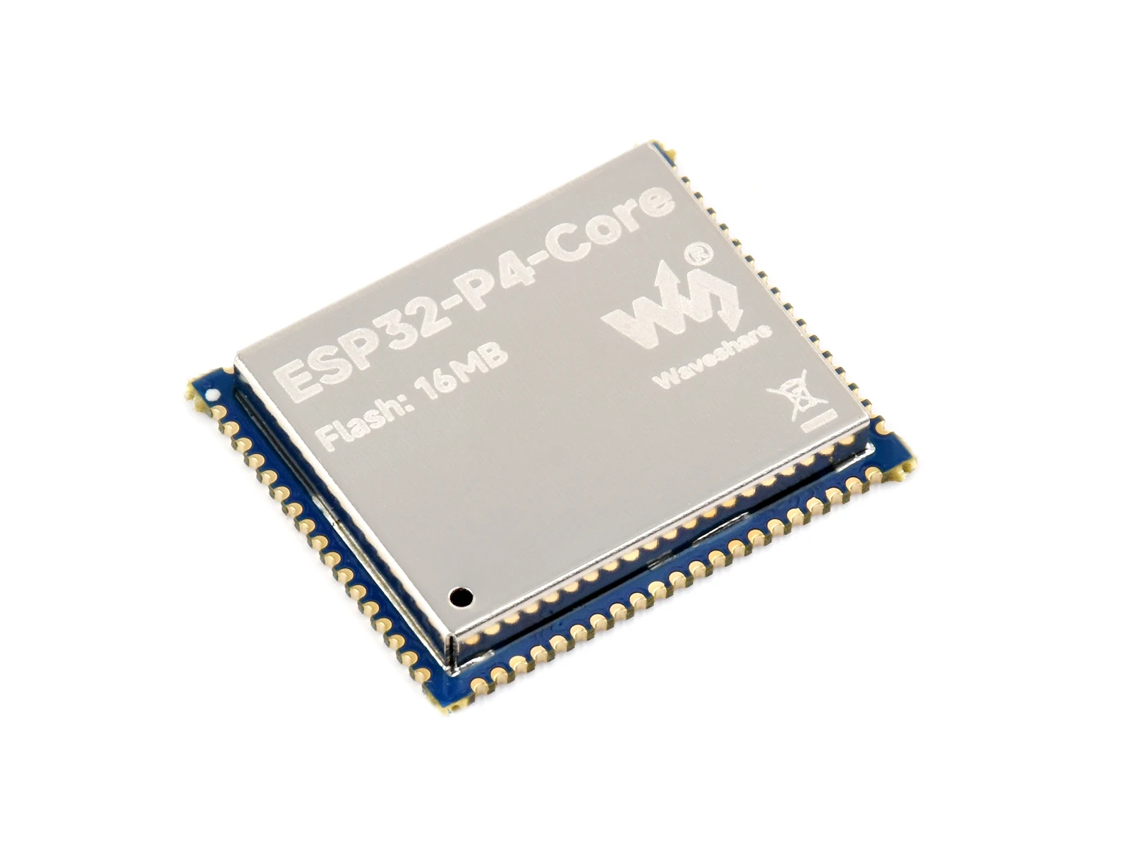 Waveshare ESP32-P4-Core Module With 32-bit Dual-Core and Single-Core RISC-V Processors,Onboard 32MB PSRAM, Options For 16MB/32MB
