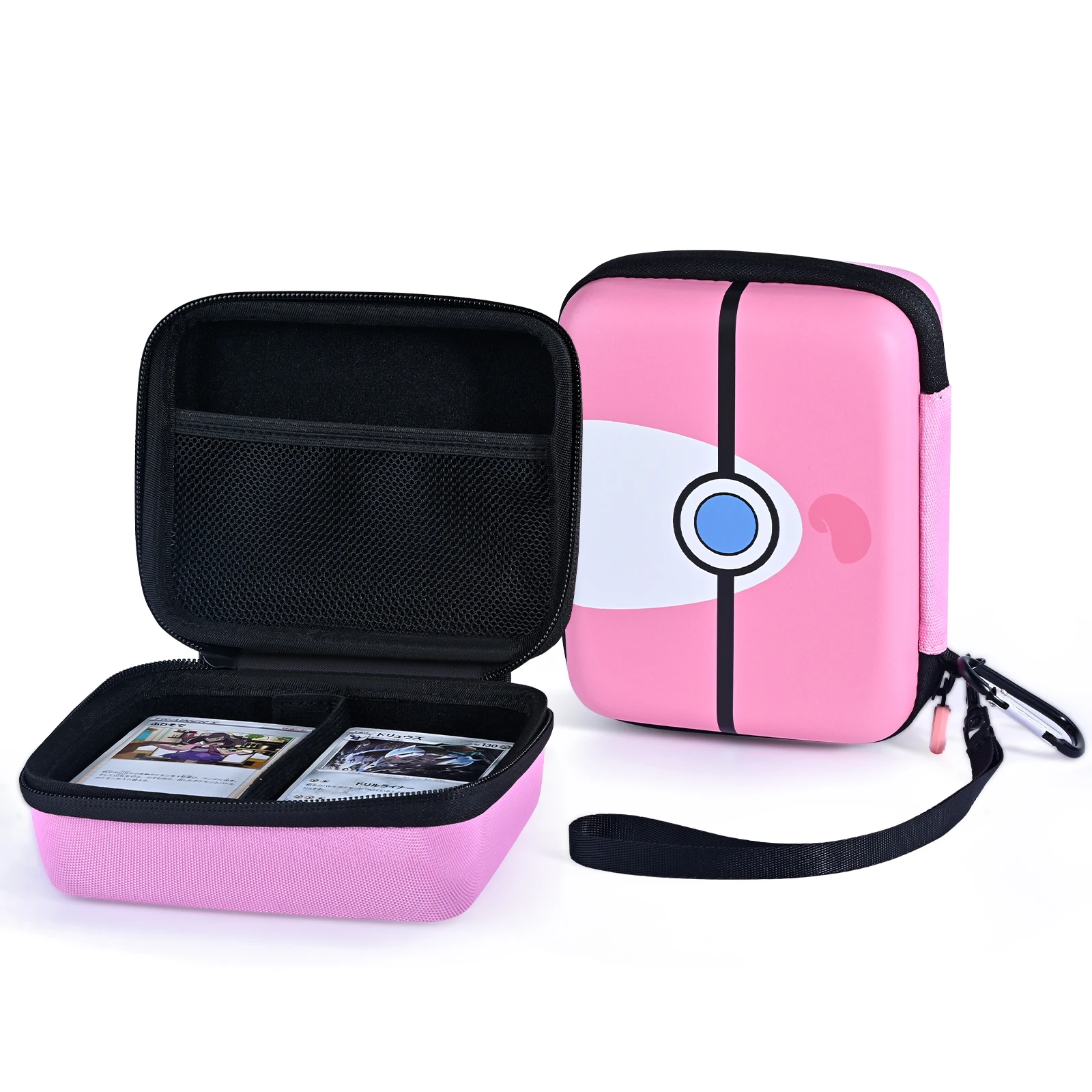 Boîte à cartes en métal doré, 400 pièces, lettres dorées, cartes à jouer espagnoles, Metalicas Charizard Vmax Gx, étui pour cartes de jeu de Collection