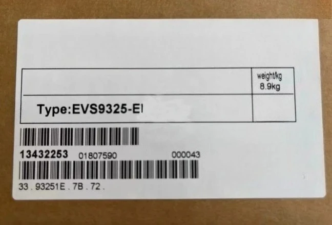 Brand New Evs9325-Ei EVS9325 EI Servo Drive Inverter 1Pcs Hot Sale Fast Delivery