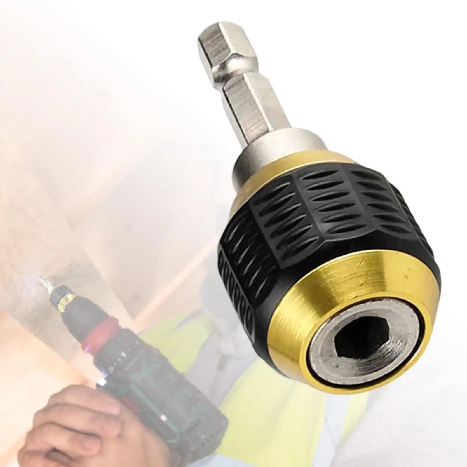 Self Locking Holder Quick Release Converter Professional 60mm Length Screwdriver