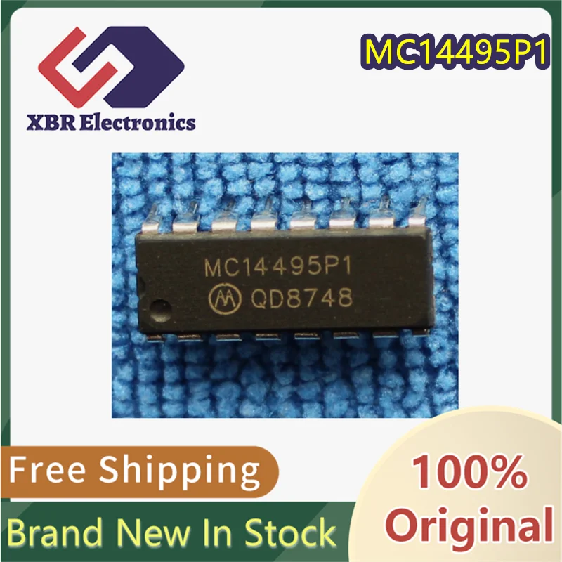 

(3/30 pieces) MC14495P1 MC14495P MC14495 DIP16 Logic IC Brand new genuine product In stock Fast shipping Free shipping