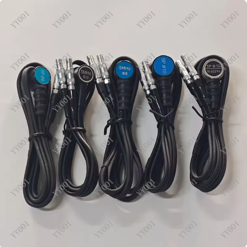 Ultrasonic Thickness Tester 10mm 5MHz For Metal Non-metal Plastic Measuring