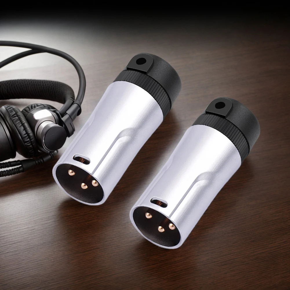 Male/Female 3Pin XLR Solder Connector Adjustable 90° Right Angle Audio Mic Microphone DMX Plug Jack Socket Gold Plated