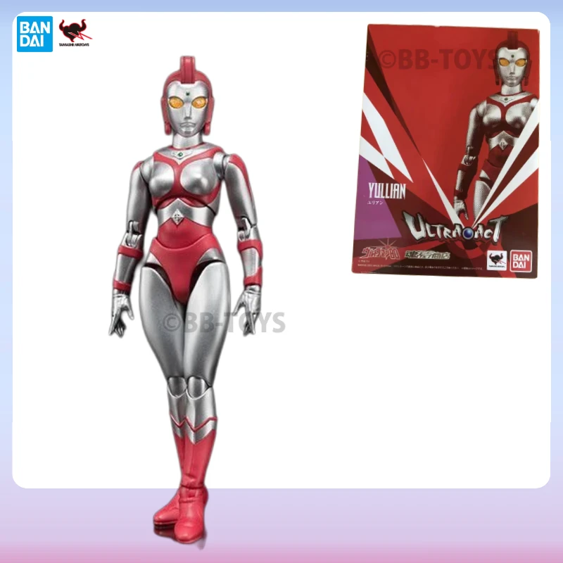 

In Stock Bandai Ultra-ACT Ultraman Series Yullian Super Movable Anime Action Figure Collectible Original Box Finished Toys