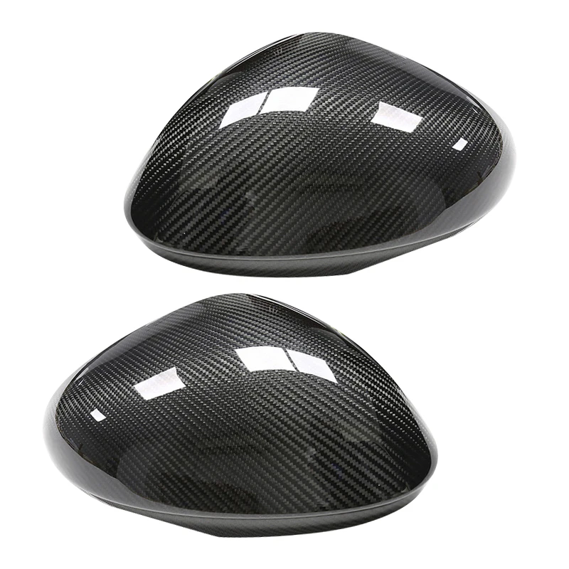 

2Pcs Carbon Fiber Style Side Mirror Cover Cap fit for Alfa Romeo Stelvio 2017-2020