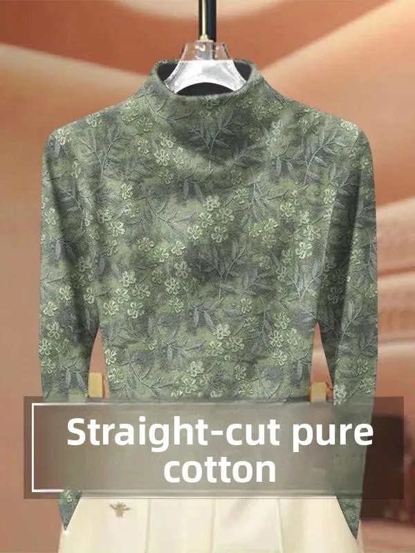 T-shirt lunga Sve in puro cotone di fascia alta da donna Faionable Neline Design coreano Sle Pendolarismo Vento Modello giovanile