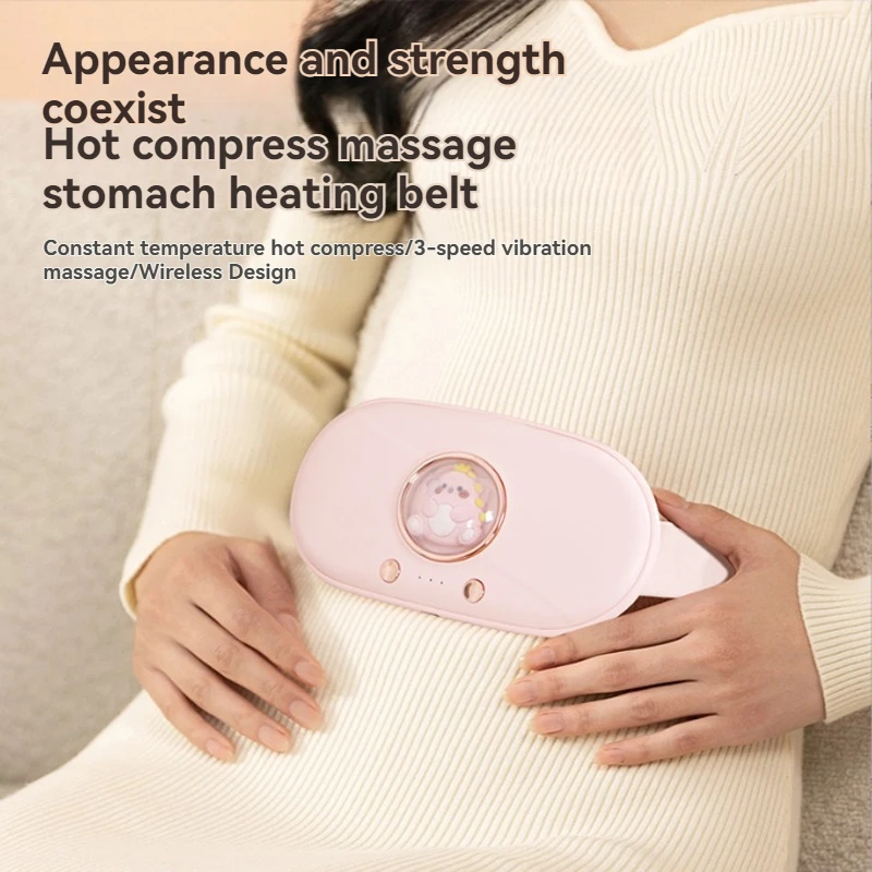 

Menstrual Warm Mat Massage Belt for Girls Heating Warm Uterine Belt for Menstrual Period Abdominal Massage Warm Patch Menstrual