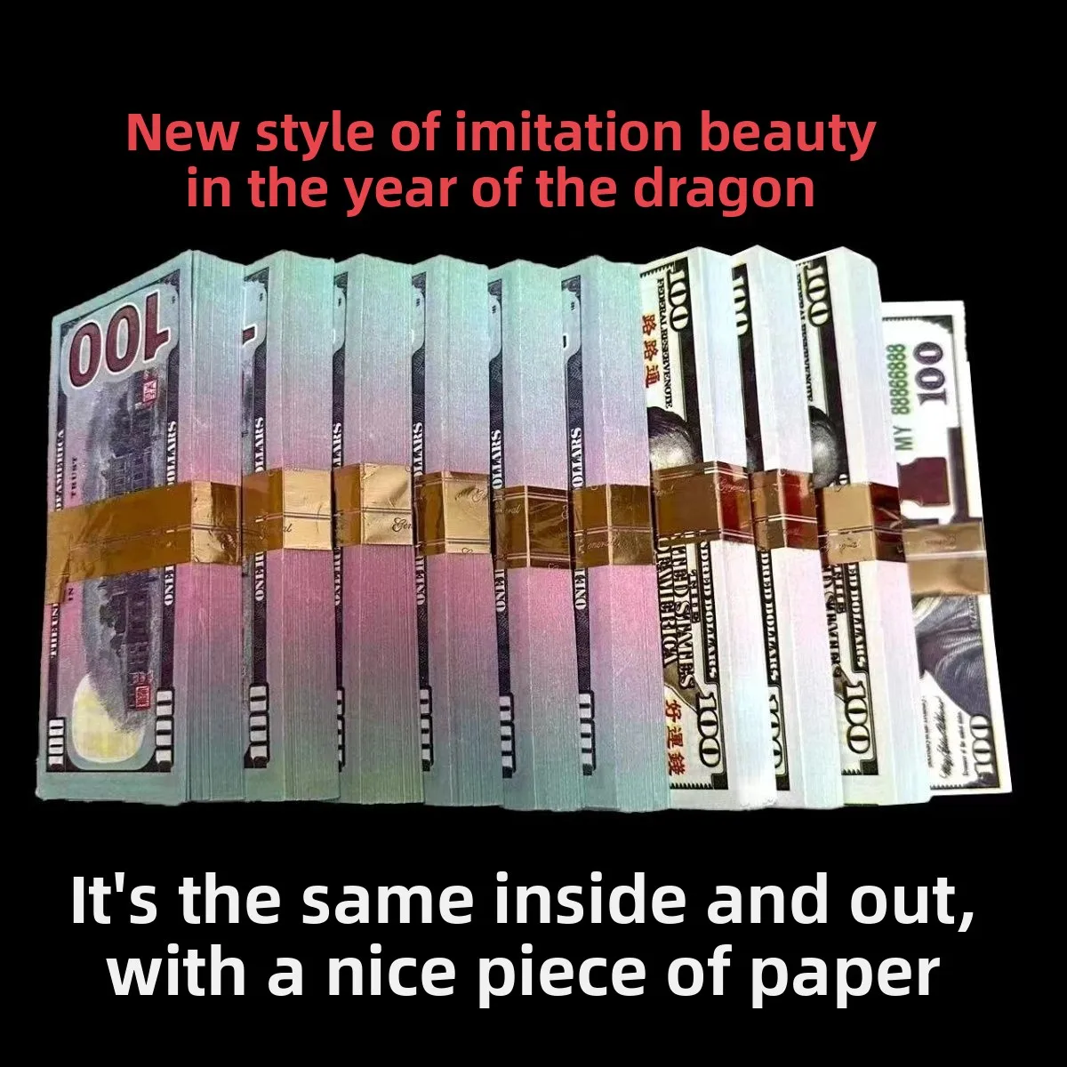 

SGF new product, long strip, new paper money props, full set, full set of good paper antique style