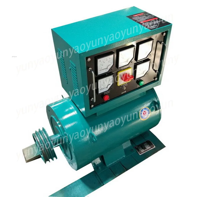 

30KW Cast Iron Copper Alternator 1500r 400V 50HZ with Regulator Belt Pulley