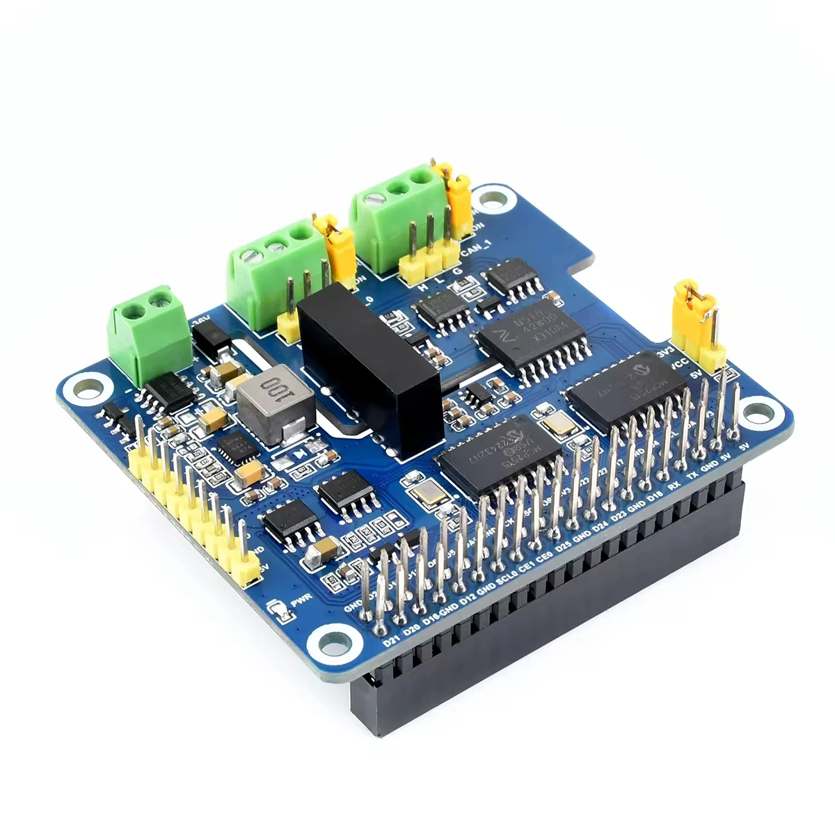 

Waveshare 2-Channel Isolated CAN Bus Expansion HAT for Raspberry Pi, Stackable Design for Expanding Multiple CAN Channels