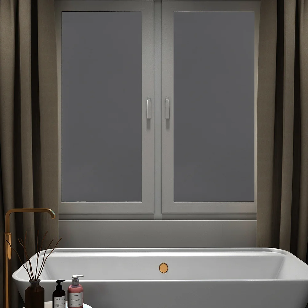 

Window Blackout Film Pet Sun Blocking Privacy Film Easy Apply Remove Uv Protection Block Outside View for Home Office Window