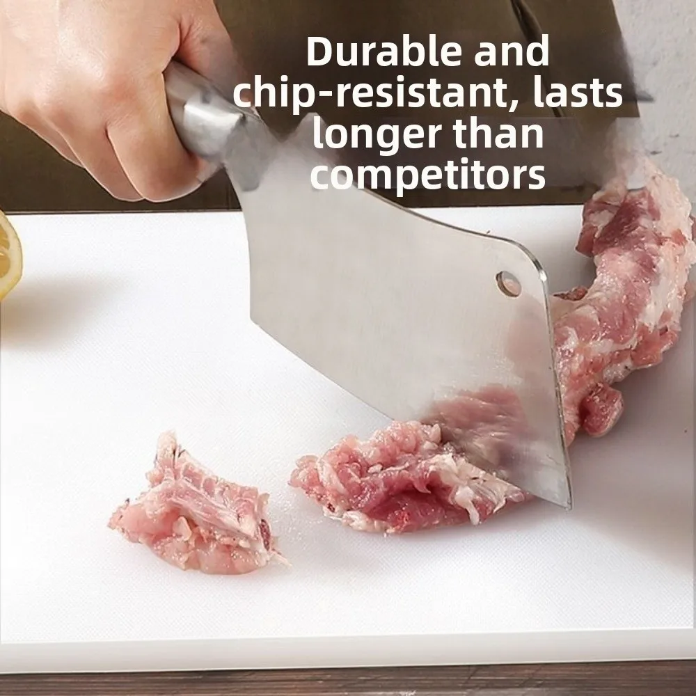 Thicken Plastic Cutting Board Anti-slip Kitchen Rectangular Panel Mouldproof Double Sided Chopping Board Easy Cleaning