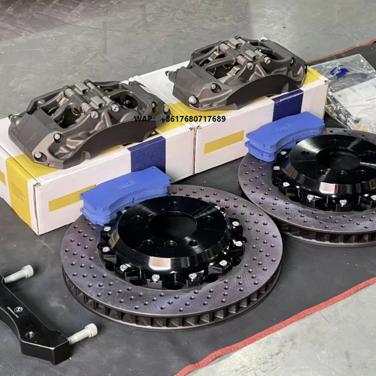 

New Original AP9660 6 Pot AP9440 4 Pot Brake Caliper Kit M3 BRZ 86 Gtr34 Benz W126 M24 Lc200