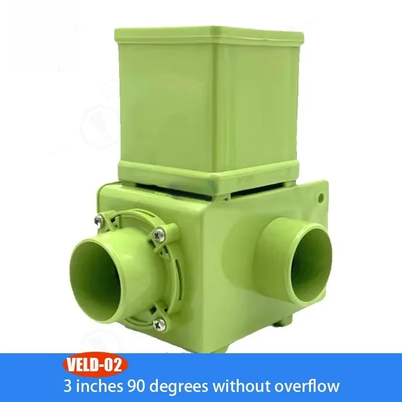 V2ED-180 220V 180 Degree Electric Drain Valve 3 Inch Plastic Industrial Washing Machine Hotel Laundry Equipment Spare Parts