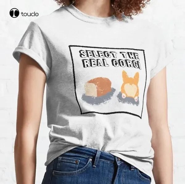 Corgi Or Loaf Classic T-Shirt Tee Shirt 90S Shirt Custom Aldult Teen Unisex Digital Printing Tee Shirts Fashion Tshirt Summer 