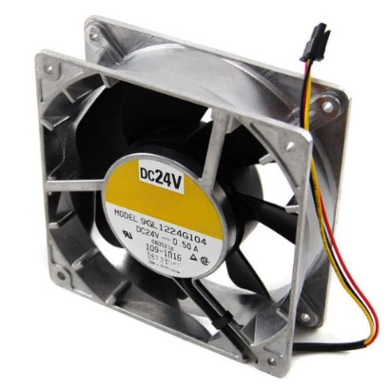 

A+for 1PCS Sanyo Denki MODEL 9GL1224G104 24V 0.50A SanAce120L Cooling Fan