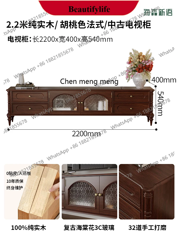 

Тумба под телевизор F185 для гостиной, дизайнерская мебель в стиле Japandi, RTV-шкаф для квартир, Meubles Mai