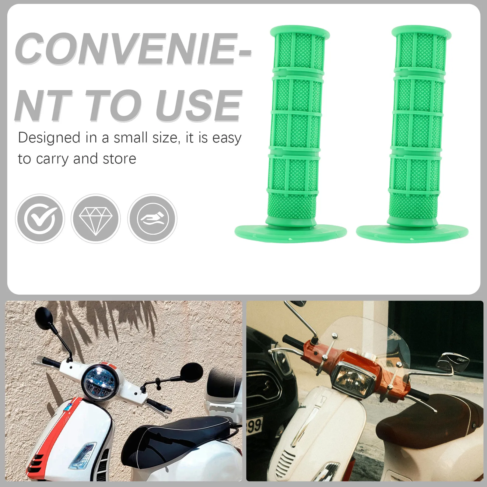 1Pair Motorcycle Handlebar Gri - Outdoor Adventure Quad Biking 评论和价格