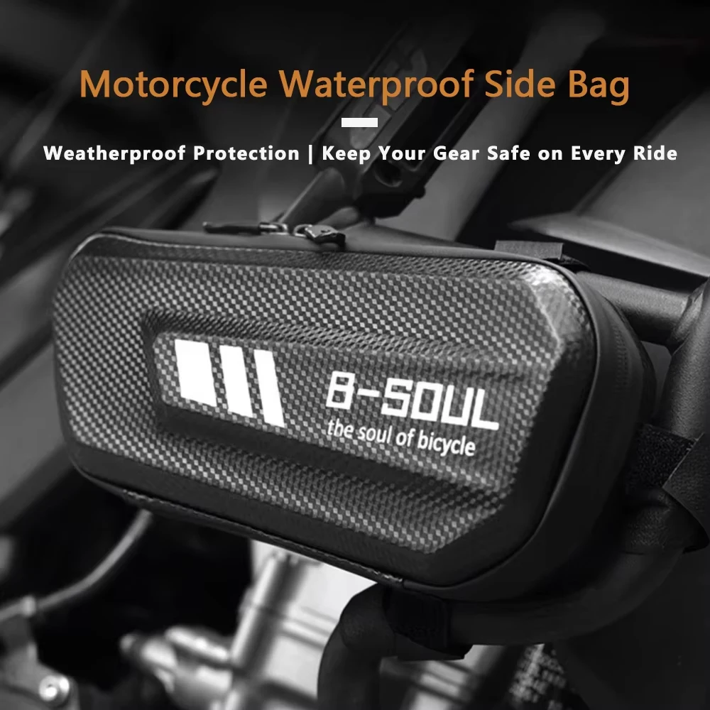 

Waterproof Motorcycle Frame Packages MTB Bike Side Bag Motorcycle Saddle Bag Cycling Front Top Tube Bag Cycling Motor Accessorie