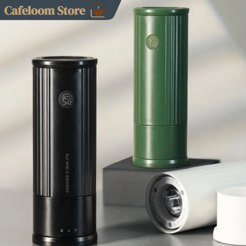 

Hero Rui Mini Portable Electric Coffee Grinder Compact Household Automatic Bean Mill For Fresh Espresso Mini Coffee Bean Grinder