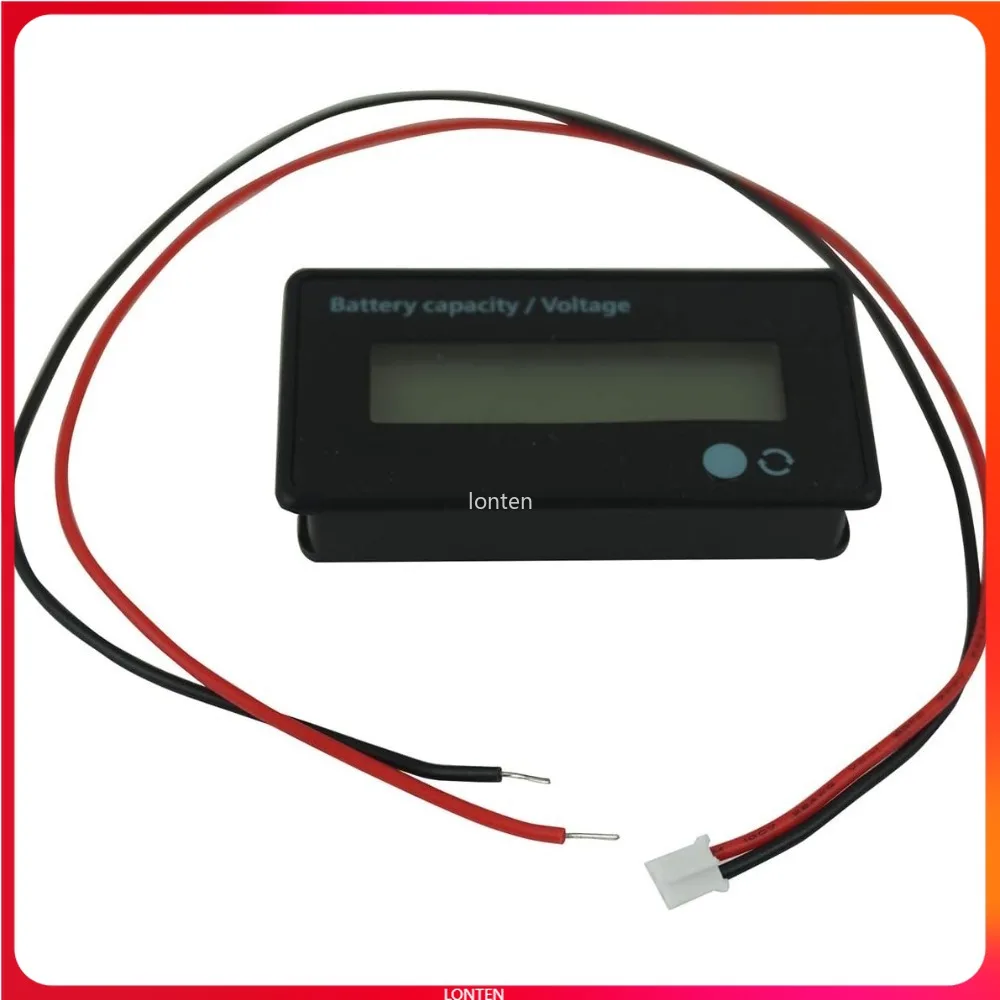 Battery Meter 12V24V48V60V72V GY-6D Lithium Battery Lead Acid Battery Power Display LT-SJ0069