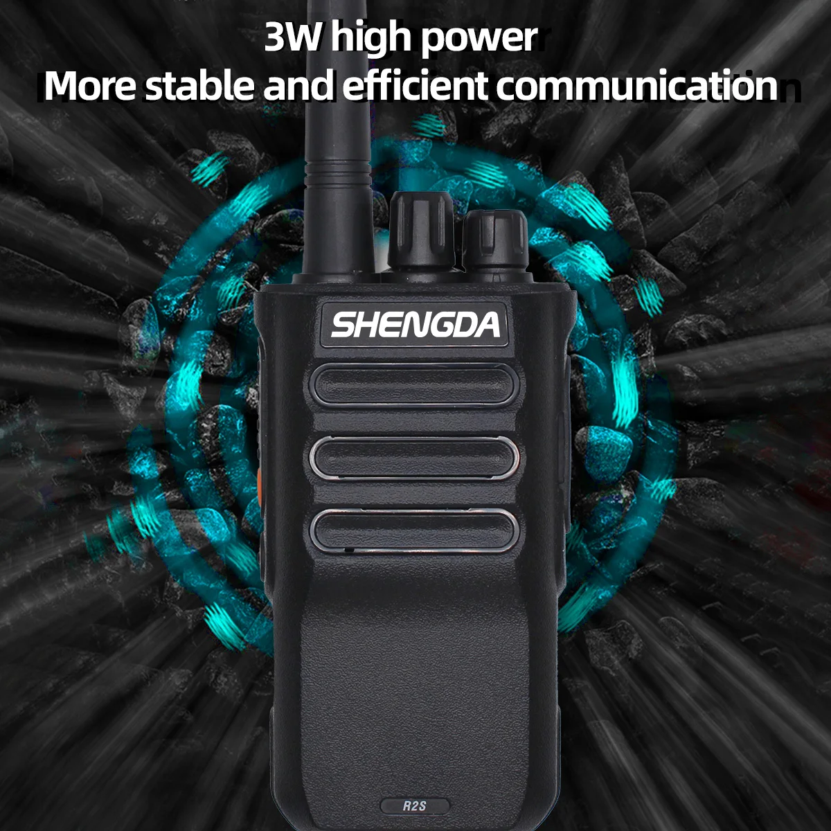 SD-R2S Small-Sized Walkie-Talkie One Key Frequency Matching Large Capacity Battery 400-500MHz Good Value for Money Portable