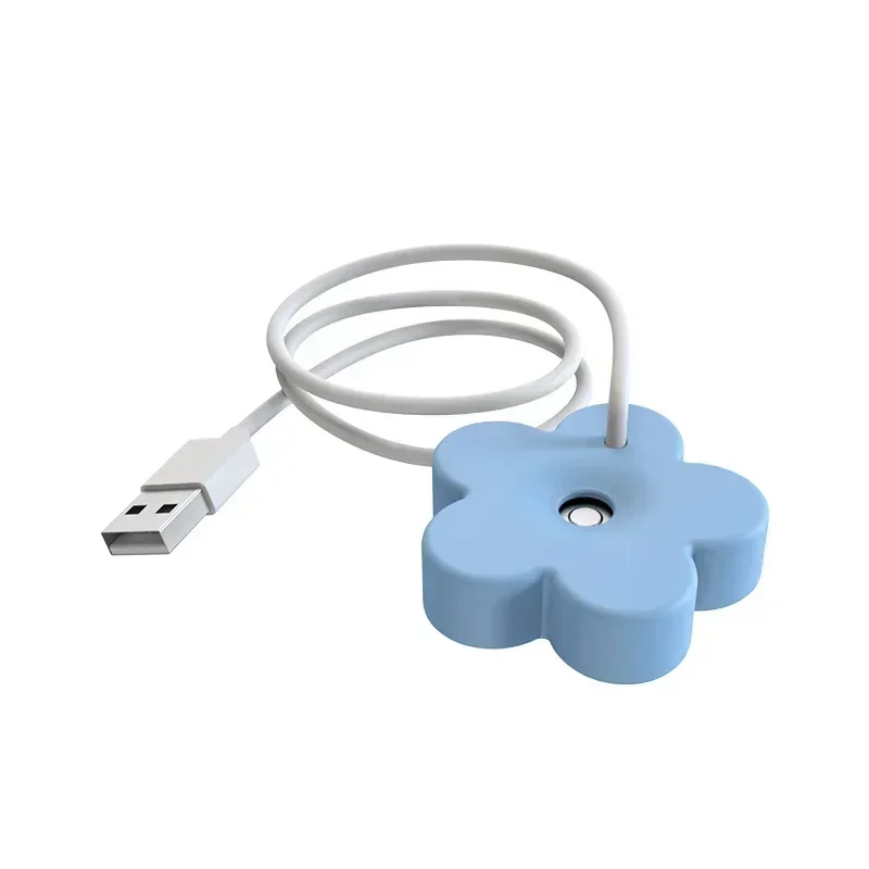 زهرة USB المرطب ، المحمولة ، الإبداعية ، الصغيرة ، مكتب ، سطح المكتب ، بالموجات فوق الصوتية ، الروائح