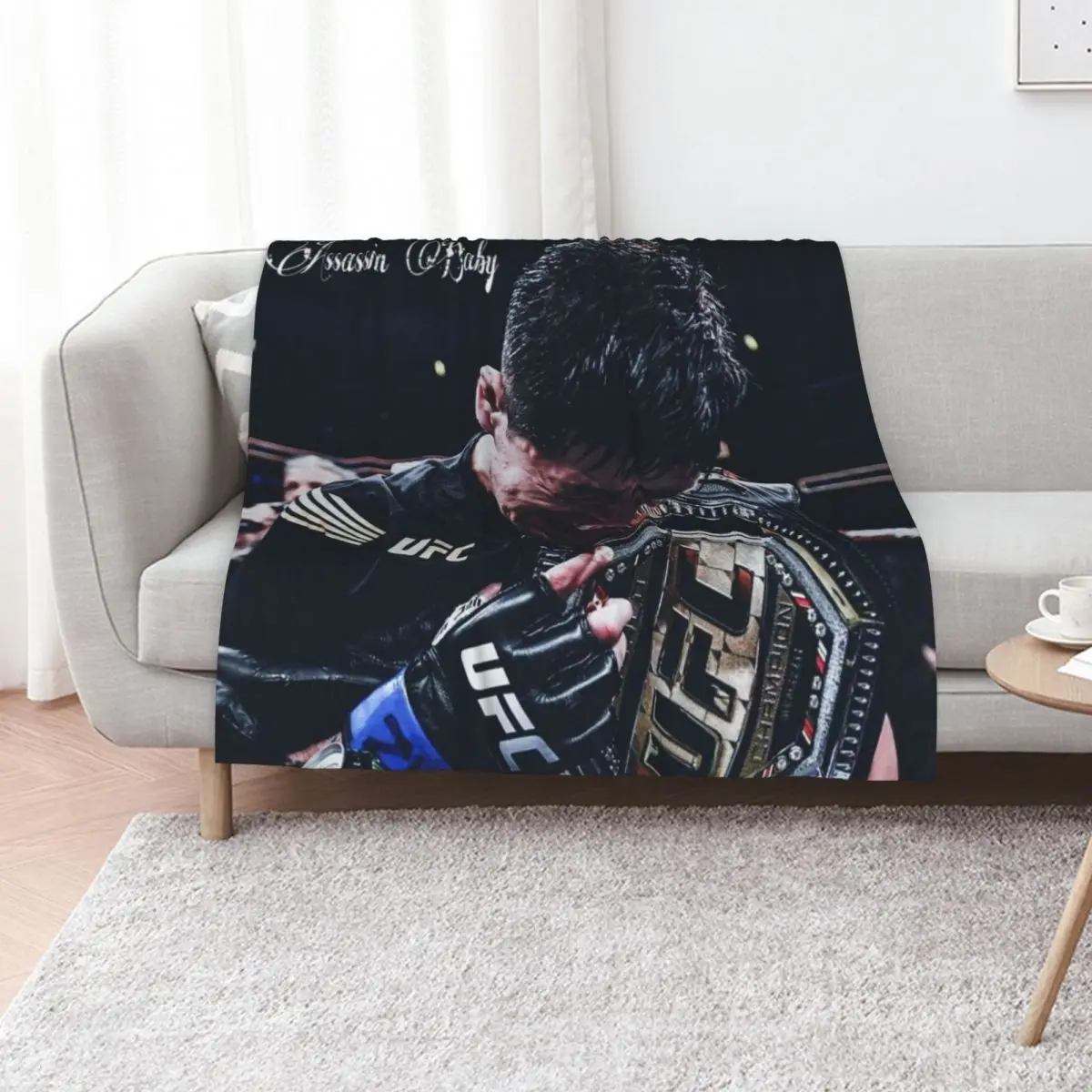 

Brandon The Assassin Baby Moreno Throw Blanket For Decorative Sofa warm for winter Nap Plush Blankets