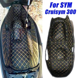 For SYM Cruisym300 Cruisym 300 Motorcycle Storage Box Seat Bucket Liner Cushion Shockproof Abnormal Noise Prevent Scratches