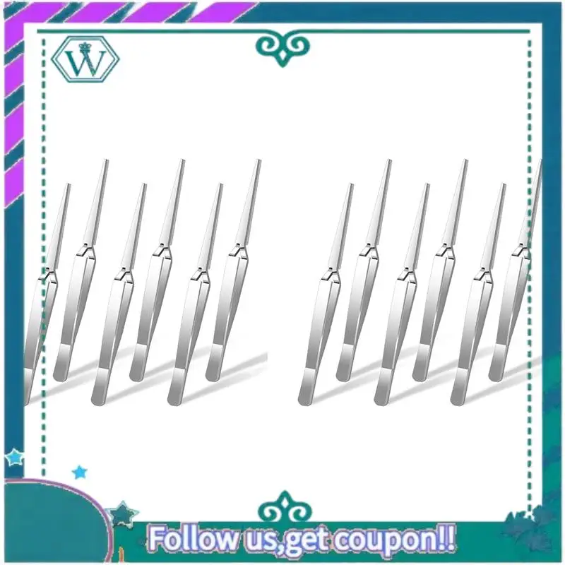 

A09P Пинцет для рукоделия, 12 шт. Пинцет с фиксатором Обратный пинцет для изготовления ювелирных изделий Электроника Ремонт часов