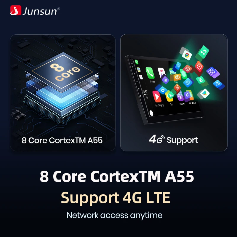 AWESAFE-مشغل سيارة لاسلكي لتويوتا FJ كروزر-سيارة ستيريو ، نظام ملاحة GPS ، أنظمة ذكية ، راديو أندرويد 12